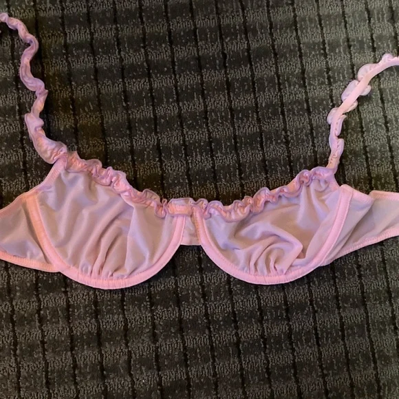 Pink Ruffly bralette - Picture 1 of 4